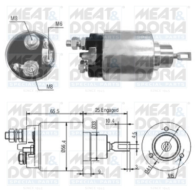 Solenoid Switch, starter